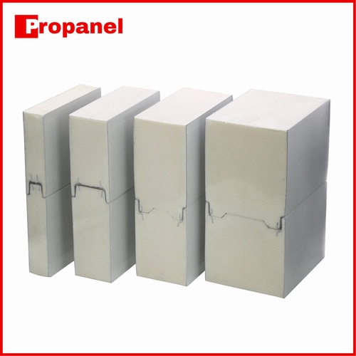 Different thickness of PU sandwich panel model